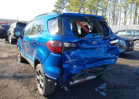 2018 Ford Ecosport Ses z USA, uszkodzony, nr VIN MAJ6P1CLXJC231141